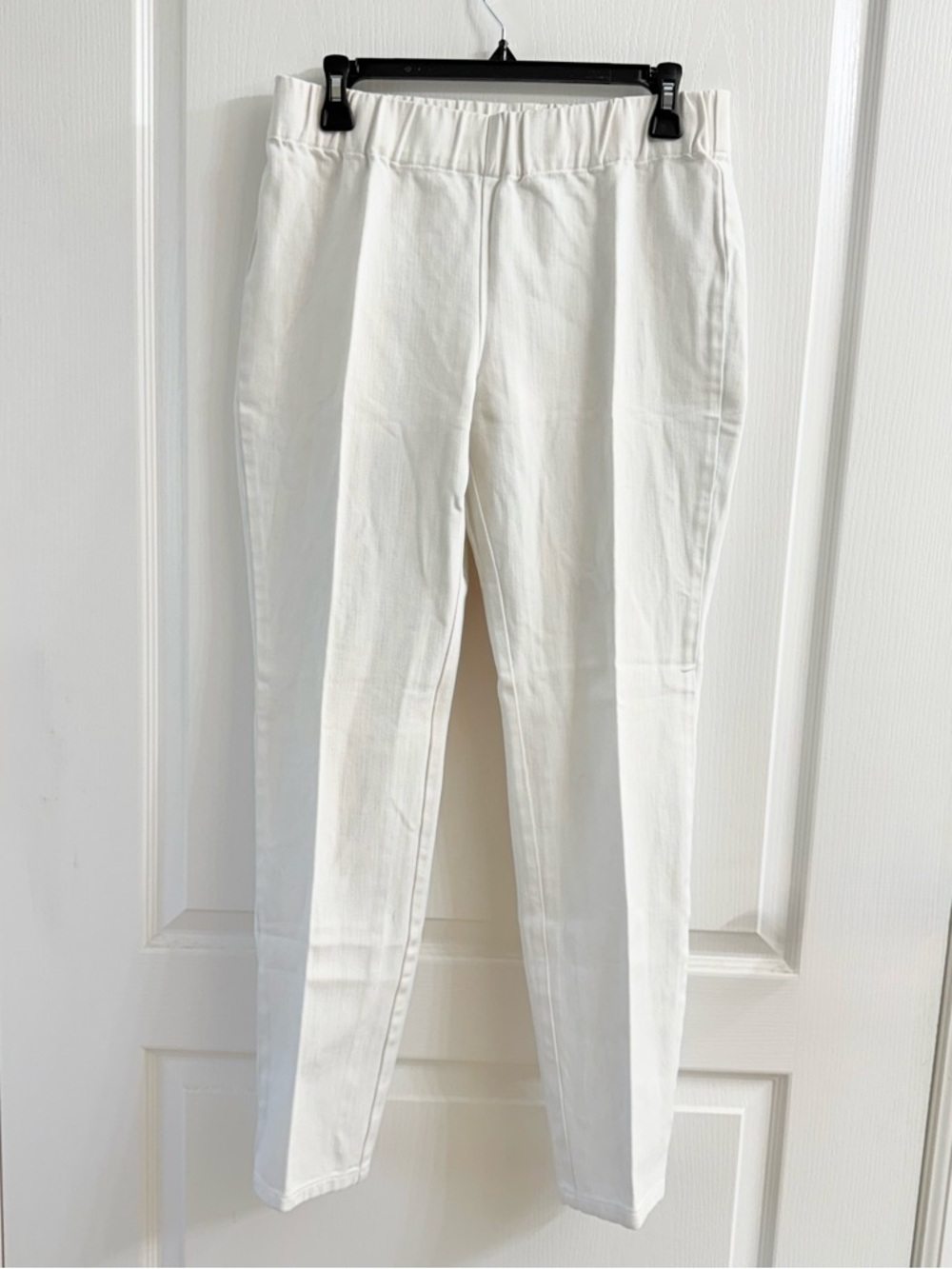 Soft Surroundings White Pull-On Pants